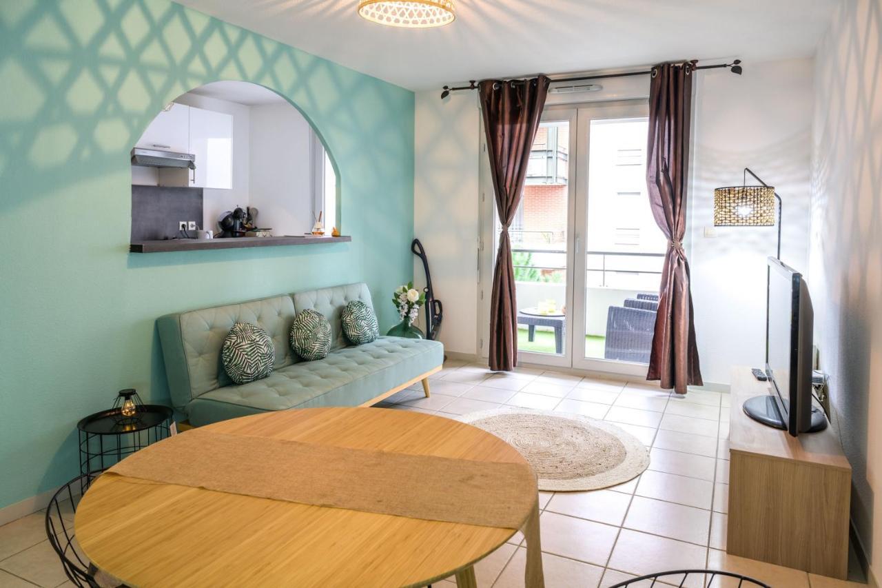 TOULOUSE premium appartement Parking Tramway Wifi Charmant Bagian luar foto